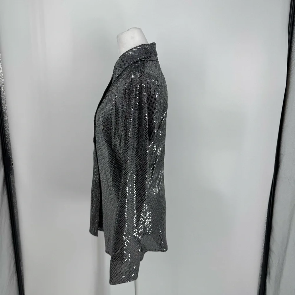 NWT C/MEO Collective After Dark Shirt in Black - Picture 8 of 13